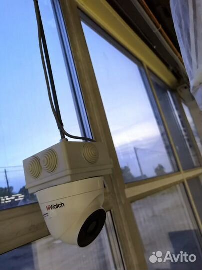 Установка системы видеонаблюдения и скс