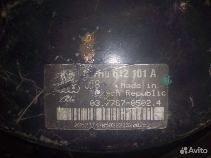 Вакуумный усилитель тормозов volkswagen T5