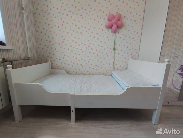 Детская кровать IKEA лексвик бу