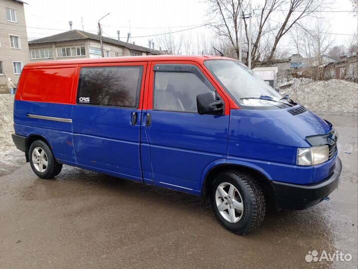 Volkswagen Transporter 2.4 МТ, 1995, 335 000 км