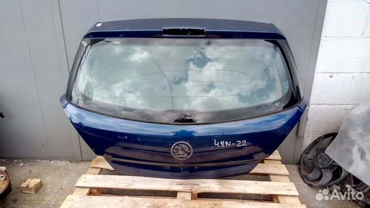 Крышка багажника на Опель Астра Н 5Д Хэтчбек