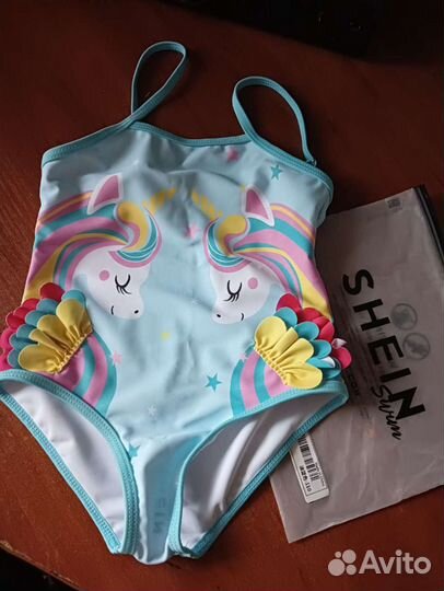 Купальник для девочки 98-104 новый