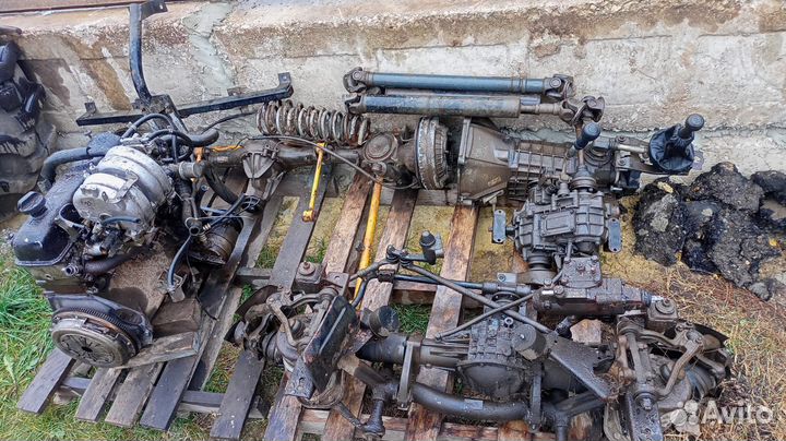 Мост, редуктор,раздатка нива Шевроле