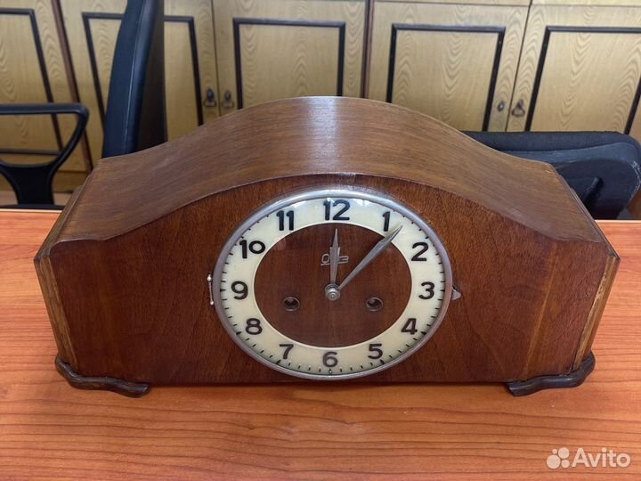 Каминные часы с боем Junghans, очз