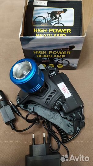 Мощный налобный фонарь