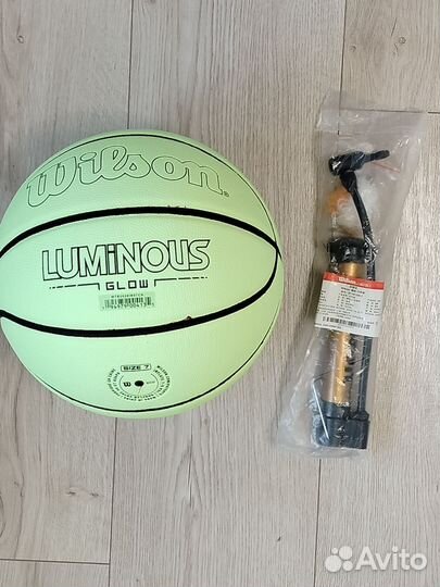 Баскетбольный мяч wilson luminous
