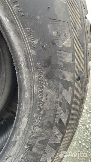 Bridgestone Blizzak DM-V2 265/60 R18