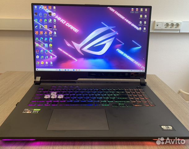 Игровой ноутбук Asus rog strix g17 купить в Москве | Электроника | Авито