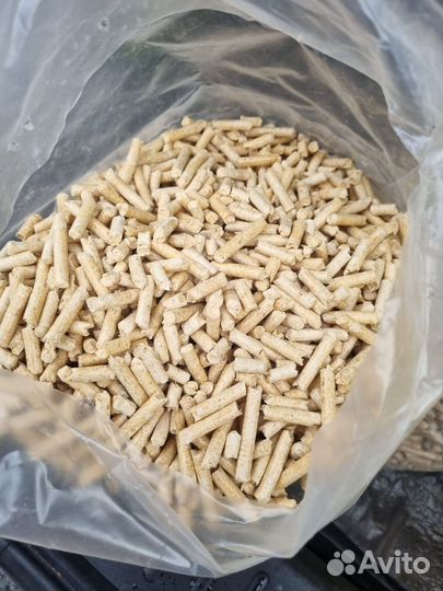 Наполнитель древесный для кошачьего туалета