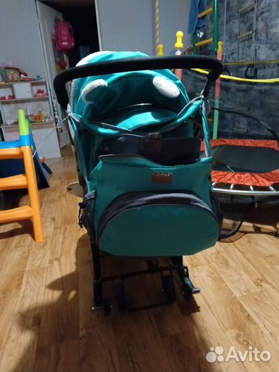 Детские санки коляска