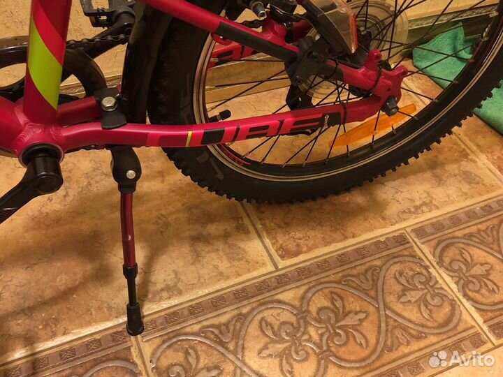 Велосипед Cude Kid 200 Allroad Girl (роз-зел) 2018