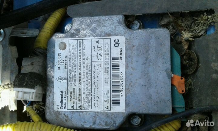 Блок управления airbakom Chevrolet lacetti