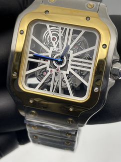 Часы Cartier Santos de Cartier Skeleton whsa0012