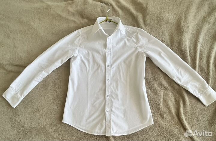 Школьная форма button blue