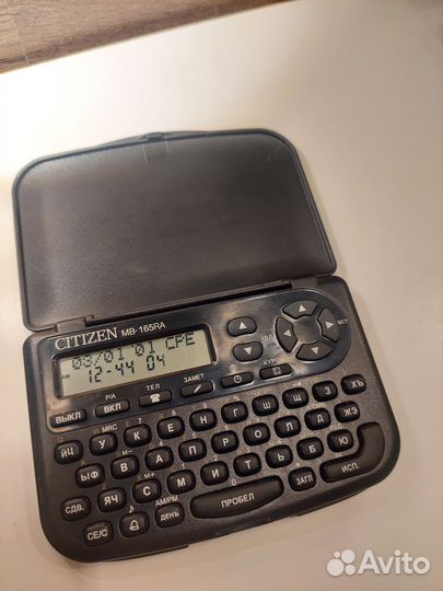 Электронная записная книжка citizen mb-165ra