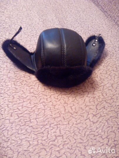 Норковая шапка мужская