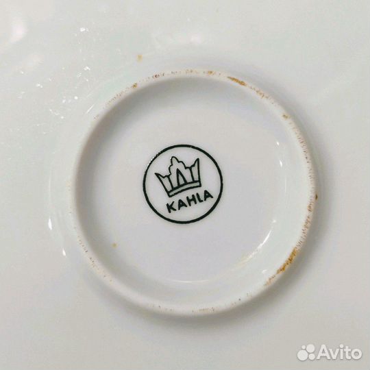 Винтажное блюдо для торта и 12 десертных тарелок