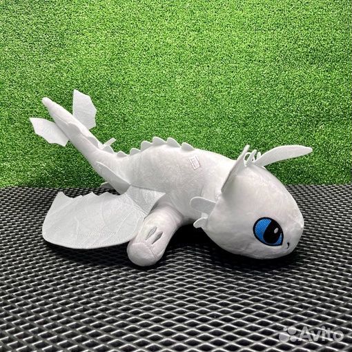 Мягкая игрушка Белая Фурия 50 см оптом