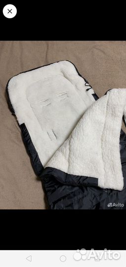 Зимний конверт в коляску