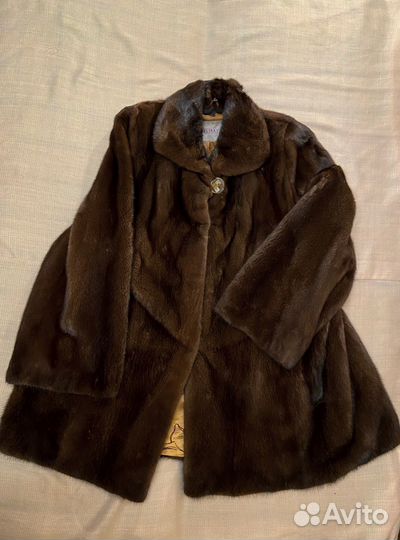Шуба норковая 52