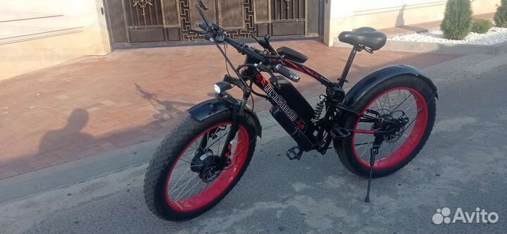 Электровелосипед фэтбайк полный привод