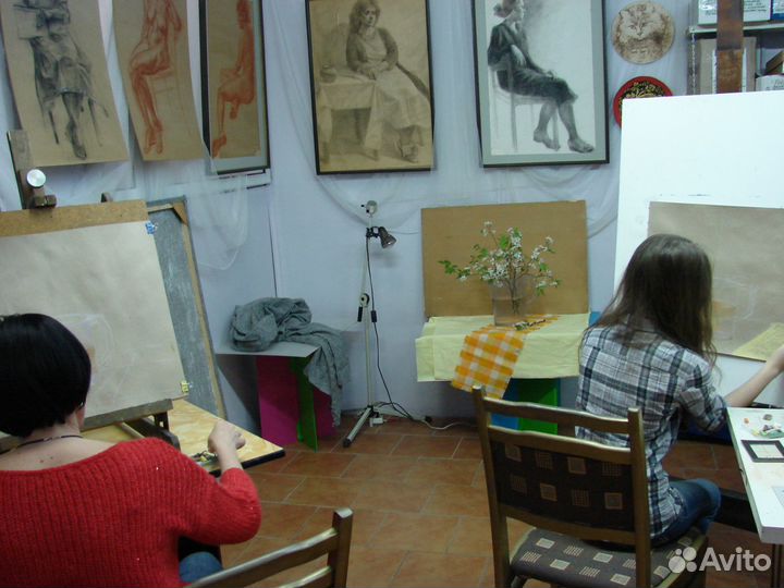 Репетитор по рисованию,подготовка в вуз