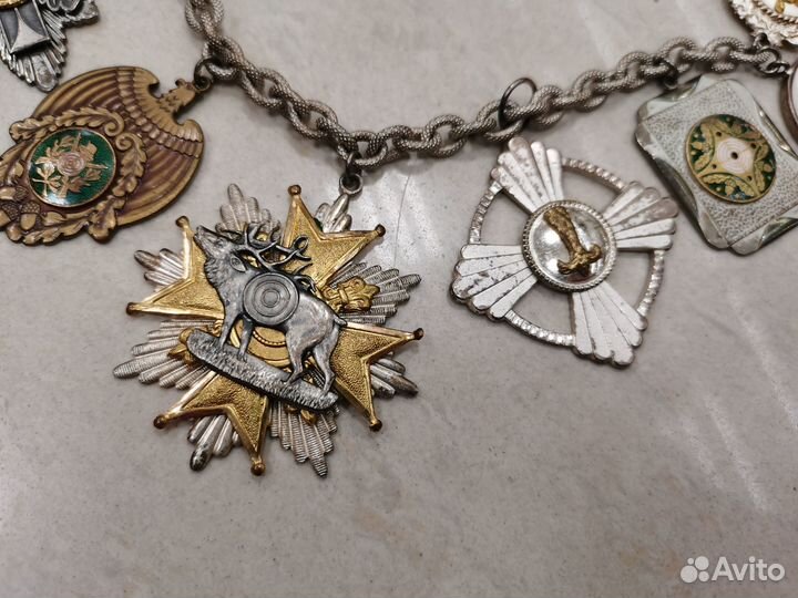 Медаль колодка охота стрельба Германия 1962 год