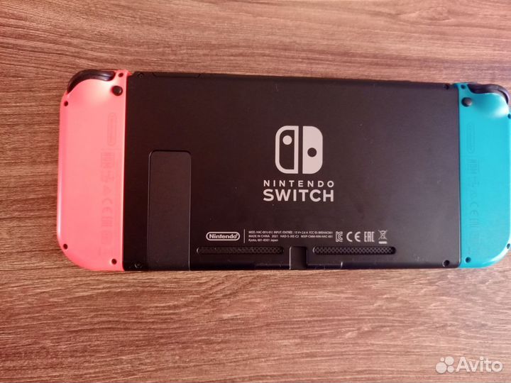 Nintendo switch Rev2 32гб +карта памяти 128гб