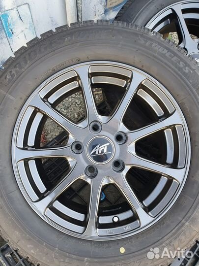 Bridgestone 2020г 195/65R15 + диски AFT 5*112 6J