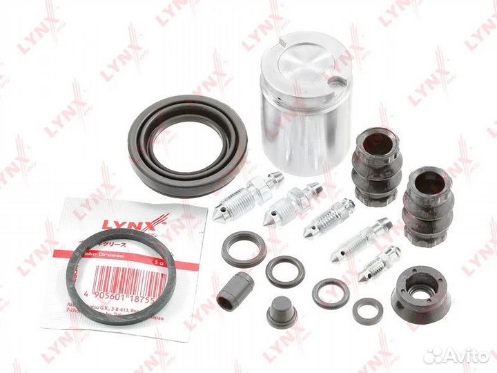 Ремкомплект тормозного суппорта с поршнем заднего