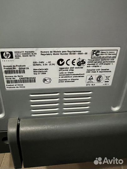 Цветной принтер HP Color LJ 3800, картриджи