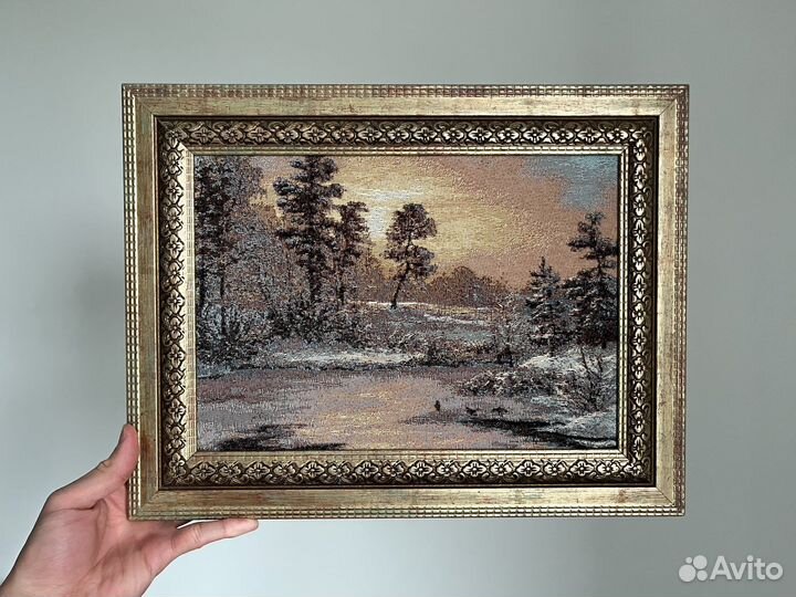 Картина вязаная 