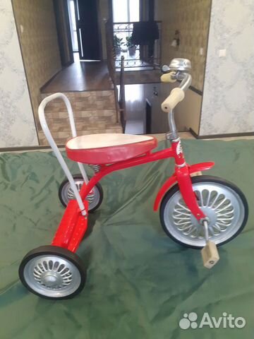 Детский трёхколёсный велосипед СССР