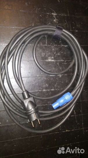 Кабель питания и линковочный powercon поверкон