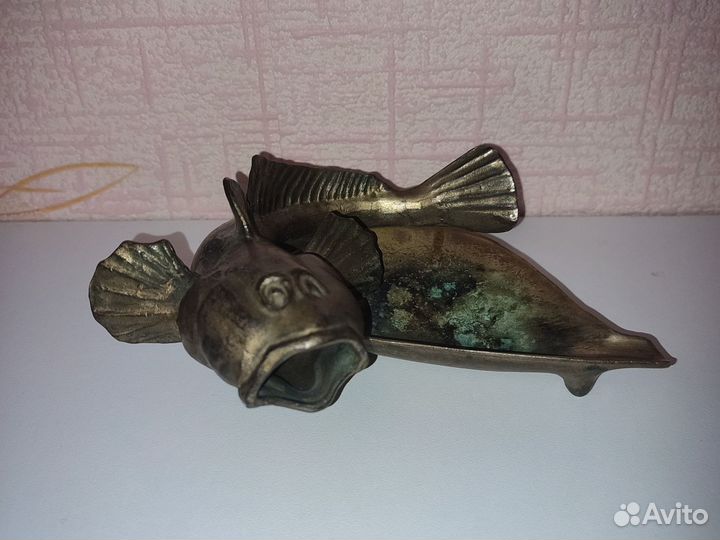 Пепельница бронза