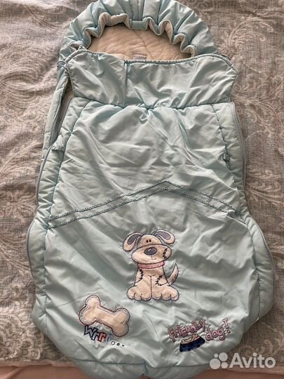 Конверт на выписку для мальчика зима