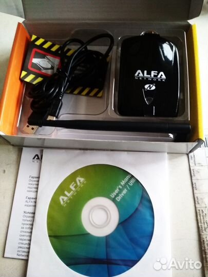 Wi-Fi USB-адаптер Alfa Network awus036NHA