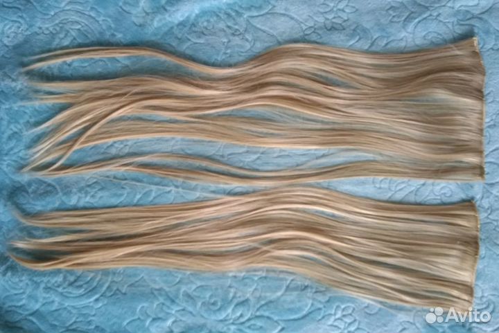 Волосы на заколках