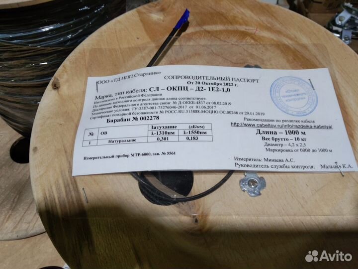 Оптоволокно дроп одиночка