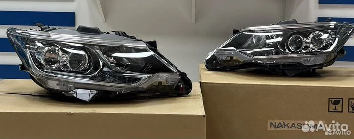 Фара Toyota Camry v55 двухлинзовая RH