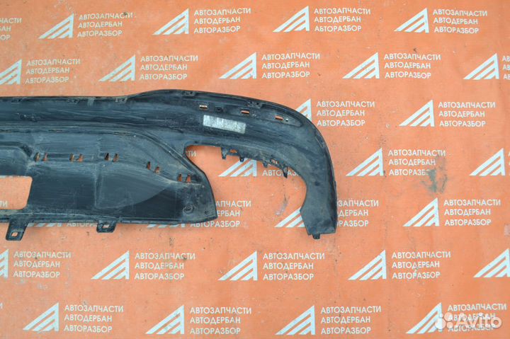 Юбка заднего бампера Mercedes-Benz GLE 2015-2019