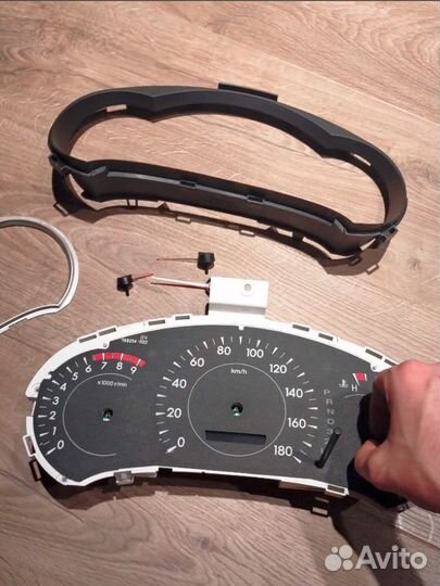 Пересвет панели