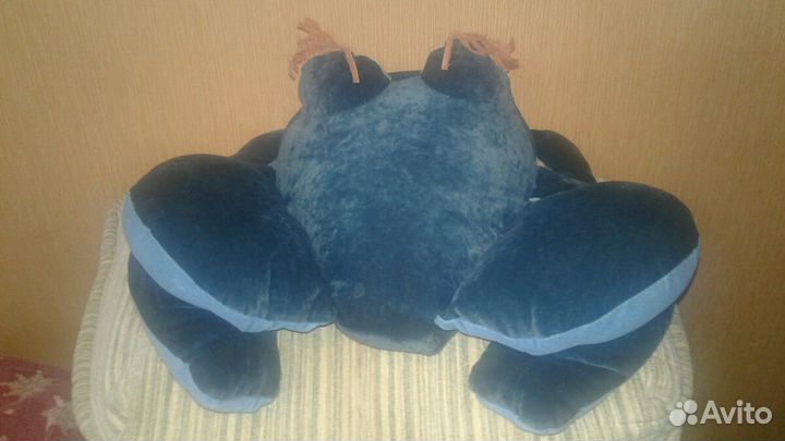 Подушка - лягушка декоративная