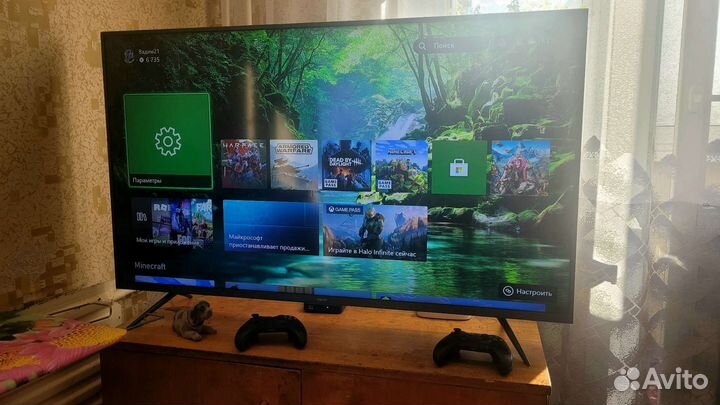 Xbox One+Kinect +два оригинальных джостика