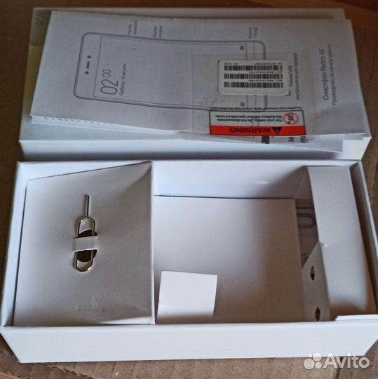 Коробка от смартфона xiaomi redmi 4x