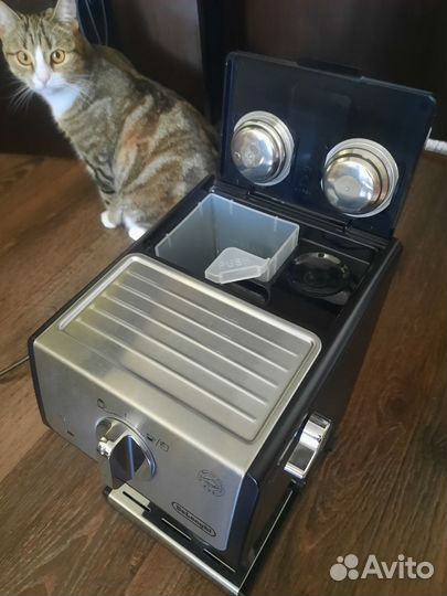 Кофеварка рожковая delonghi ecp 33.21 bk