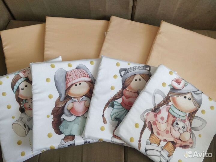 Бортики в кроватку