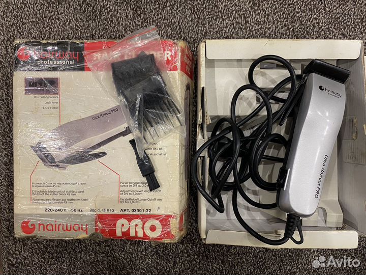 Машинка для стрижки волос hairway d012