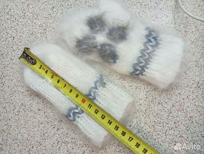 Продам новые варежки из козьего пуха