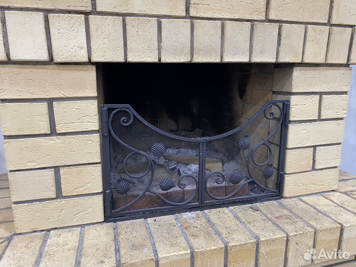 Защитный экран для камина